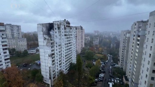 Ruské útoky na Kyjev