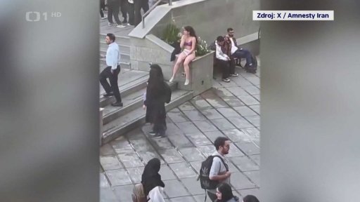 Zadržení íránské studentky