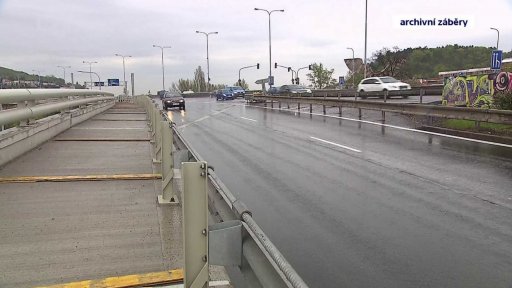 Konec oprav Barrandovského mostu