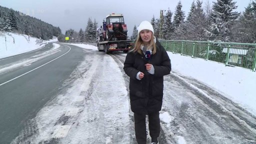 Ochlazení v Česku a sníh