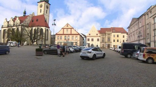 Elektromobil táborských strážníků