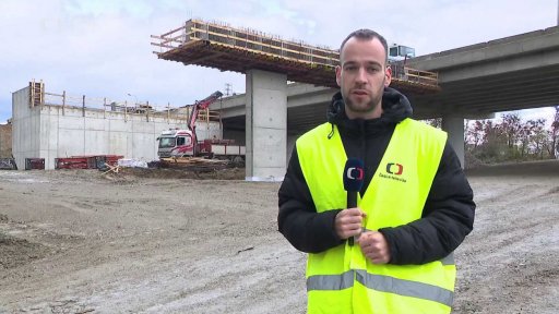 Rozšiřování dálnice D1 u Brna