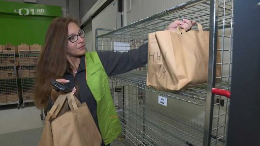 Obliba rozvozu potravin