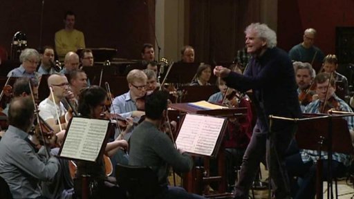 Dirigent Rattle u České filharmonie