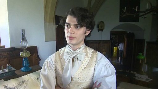 Natáčení pohádky Tři princezny na Bouzově