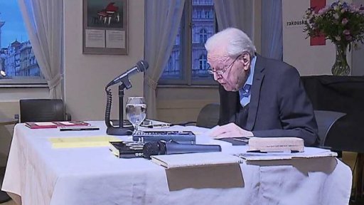 Básník Gerhard Rühm v ČR