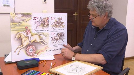 Známka k Velké pardubické