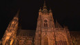 Osvětlený Pražský hrad