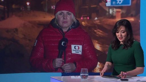 Sníh a led komplikují dopravu v Česku