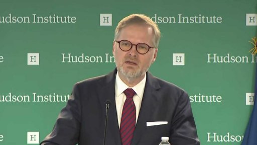 Petr Fiala vystoupil v Hudsonském institutu