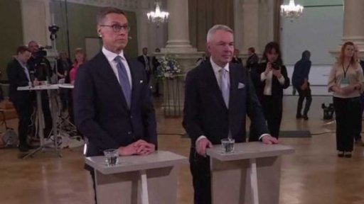 Společná oslava prezidentských kandidátů ve Finsku + rozhovor s M. Brunclíkem