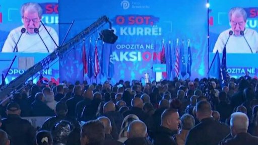 Politické napětí v Albánii