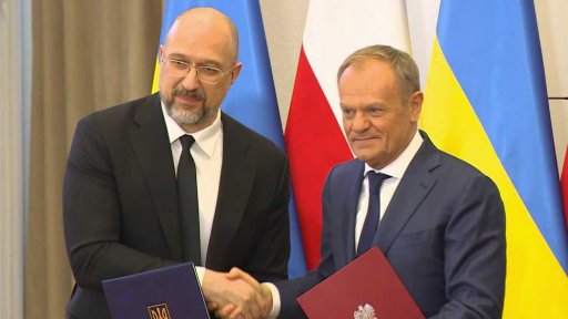 Polsko-ukrajinské jednání o obilí a zbraních