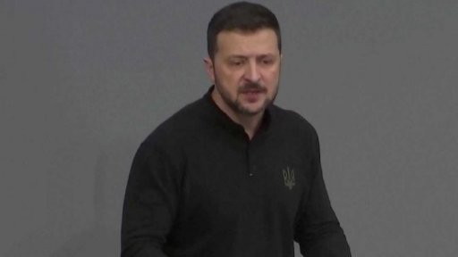 Projev ukrajinského prezidenta v Bundestagu, Ukrajina prosí o pomoc s obnovou země