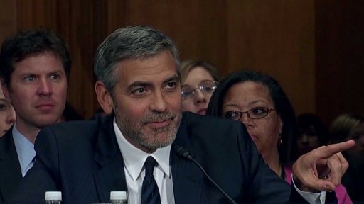 Herec George Clooney má velké slovo v politice