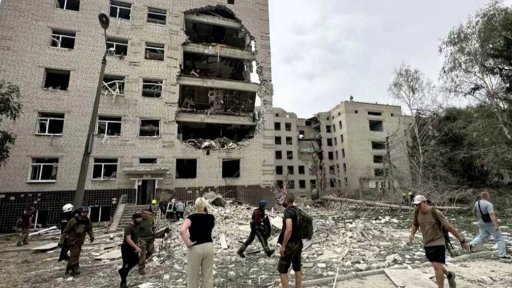 Padesát mrtvých po útoku na Poltavu