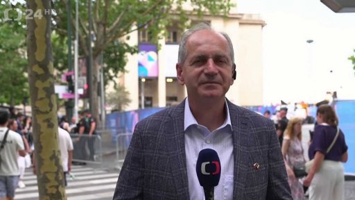 Paříž v předvečer zahájení olympijských her