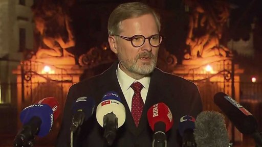Premiér Fiala po jednání s prezidentem