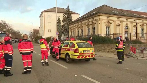 Výbuch domu ve Znojmě