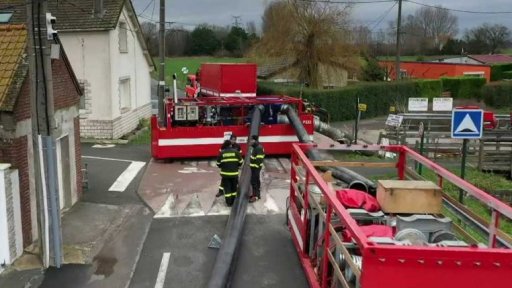 Nasazení českých hasičů ve Francii