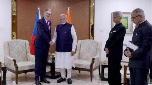 Premiér Fiala na pracovní cestě v Indii