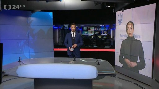 Avatarka ukrajinského ministerstva zahraničí