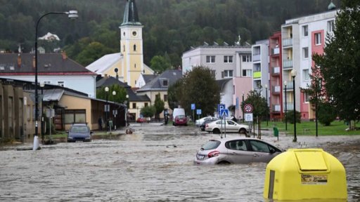 Fotografie: atmosféra ničivých povodní
