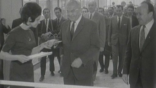 První etapa vodního díla Želivka skončila, úpravnu vody otevřel G. Husák (1972)