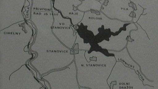 Stavba vodní nádrže u Stanovic zahájena (1972)