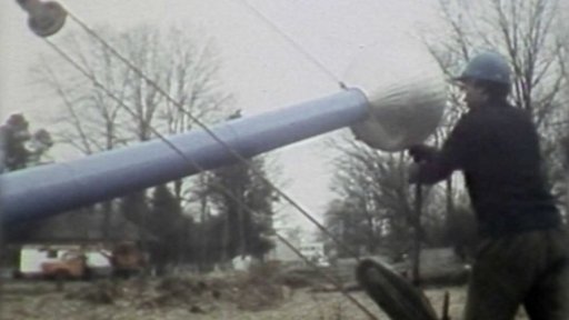 Nový vodojem v Kladrubech nad Labem (1984)