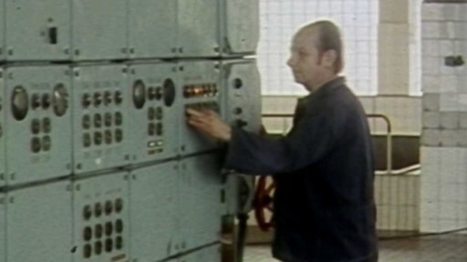 Zkušební provoz dispečerského systému v Jihočeských vodovodech (1987)