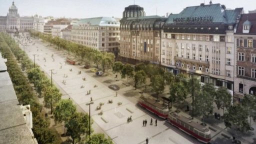 Tramvaje na Václavák