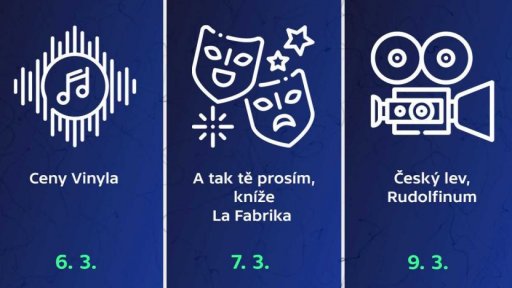 Kulturní přehled příštího týdne