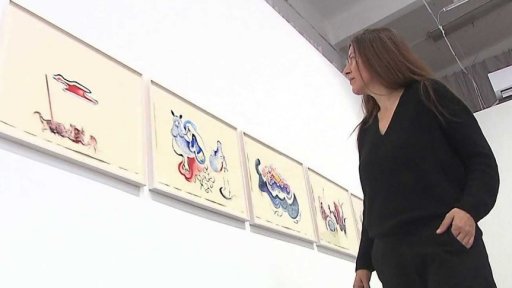 Sólová výstava české malířky Veroniky Holcové