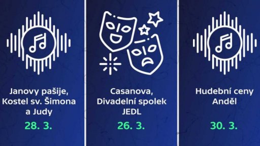 Kulturní přehled příštího týdne