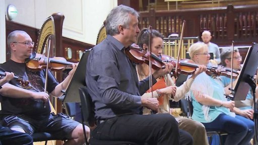 Zkouška skladby Superorganisms Miroslava Srnky