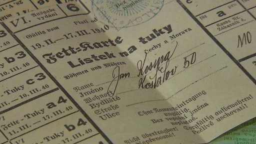 Protektorát: potravinové lístky a zboží na příděl