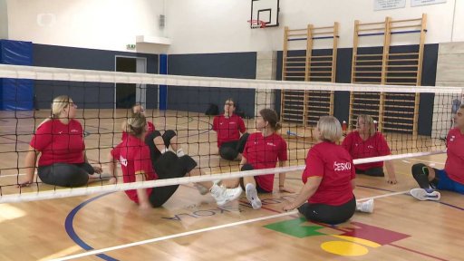 Za oponou: Příprava paravolejbalistů na Evropskou ligu