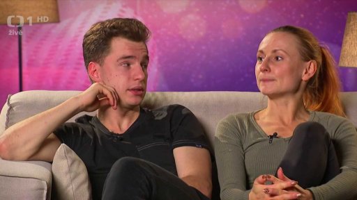 Medailonek páru Oskar Hes a Kateřina Bartuněk Hrstková