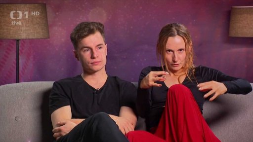 Medailonek páru Oskar Hes a Kateřina Bartuněk Hrstková