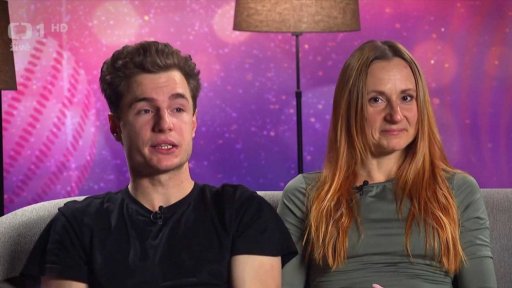 Medailonek páru Oskar Hes a Kateřina Bartuněk Hrstková