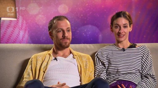 Medailonek páru Marta Dancingerová a Martin Prágr