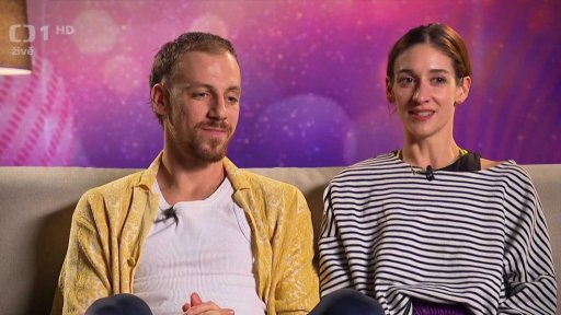 Medailonek páru Marta Dancingerová a Martin Prágr