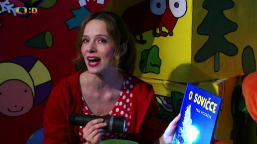 Lucka představuje knížku „O SOVIČCE“