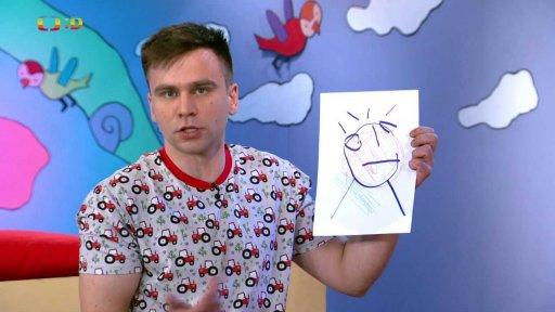 Fany namalovala “stylizovaný” portrét Matouše a neví, co to je…