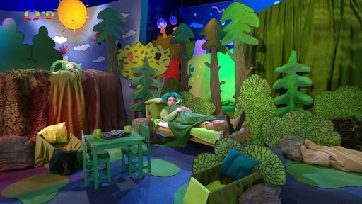 Fany v pelíšku jarního skřítka Březňáčka…