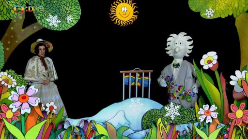 Pip a Otylka lapnou Mufa do klícky.