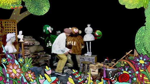 Sochař Oblázek objeví Mufův sochařský talent.