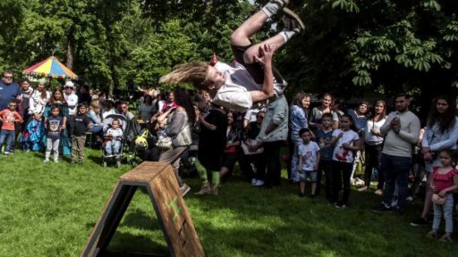 Dětský den v rámci festivalu Khamoro v Praze