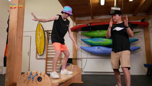 Volný čas: River surfing